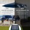 Best Choice Products 10ft Solar LED Offset Hanging Outdoor Market Patio Umbrella w/ Adjustable Tilt